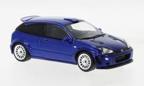 Ford Focus RS 1999 Blauw Metallic - 1:43